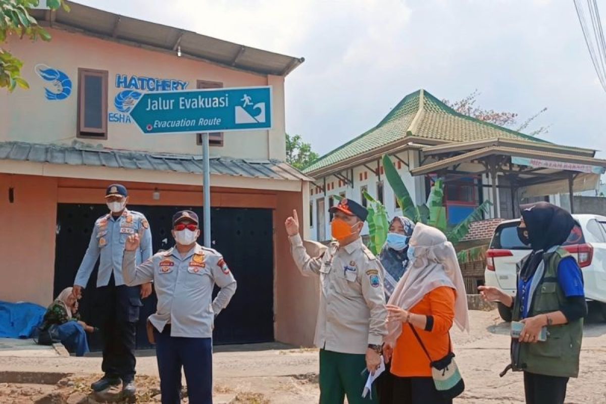 BPBD Lampung Selatan Temukan Tower Peringatan Dini Tsunami di Sukaraja Rusak saat Cek Kesiapsiagaan 4 Lokasi