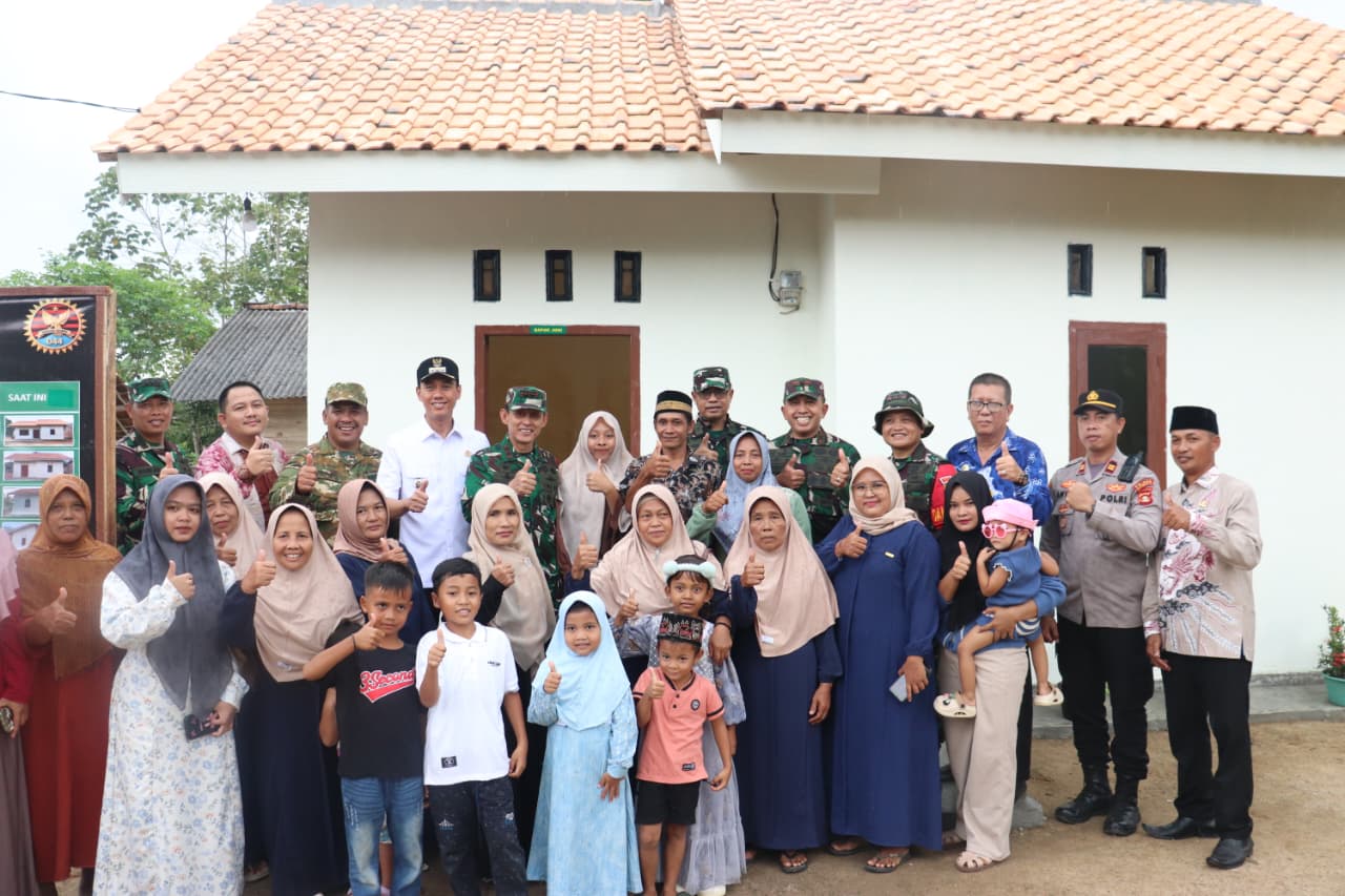 Pangdam II Sriwijaya Tutup TMMD ke-128 di OKI, Gotong Royong Jadi Pesan Moral Pembangunan Desa