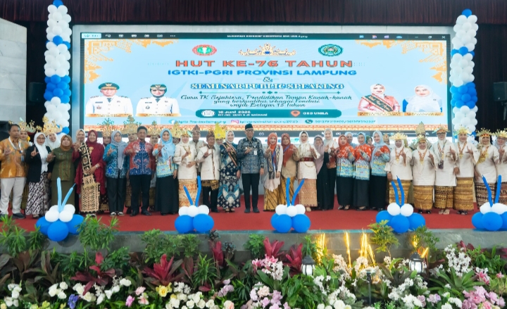 Gubernur Lampung Mirza Dorong Guru TK Perkuat Komunikasi, Bukan Sekadar Mengajar di Era Gawai