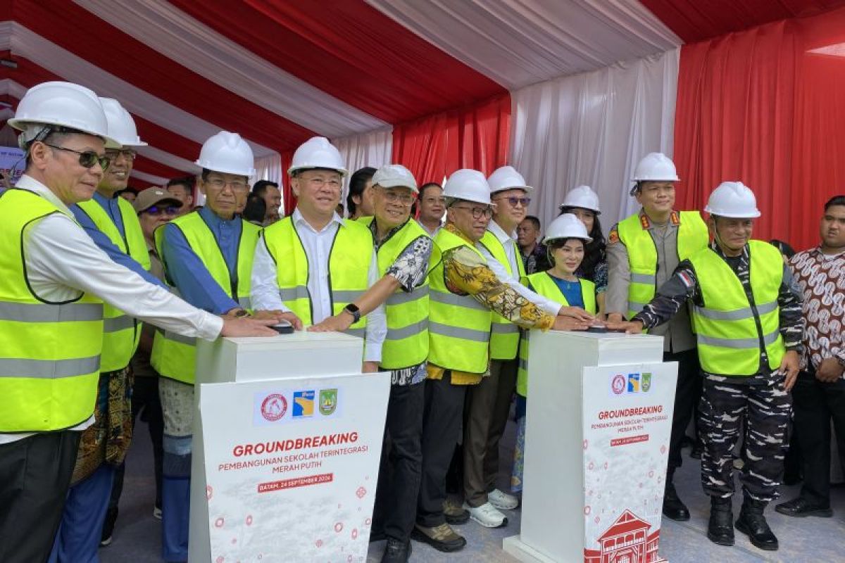 Sekolah Terintegrasi Merah Putih Mulai Dibangun di Rempang Batam, Target Berdiri 2028