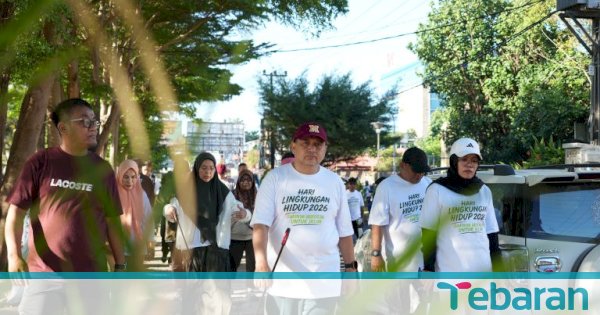 Wali Kota Makassar Appi Pimpin Aksi Plogging dan Pilah Sampah, 139 Kilogram Sampah Terkumpul di Hari Lingkungan Hidup 2026