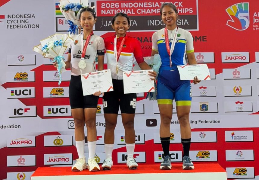 7 Medali Diraih Kaltim di Kejurnas Track Cycling 2026, Andini Putri Persembahkan Dua Emas