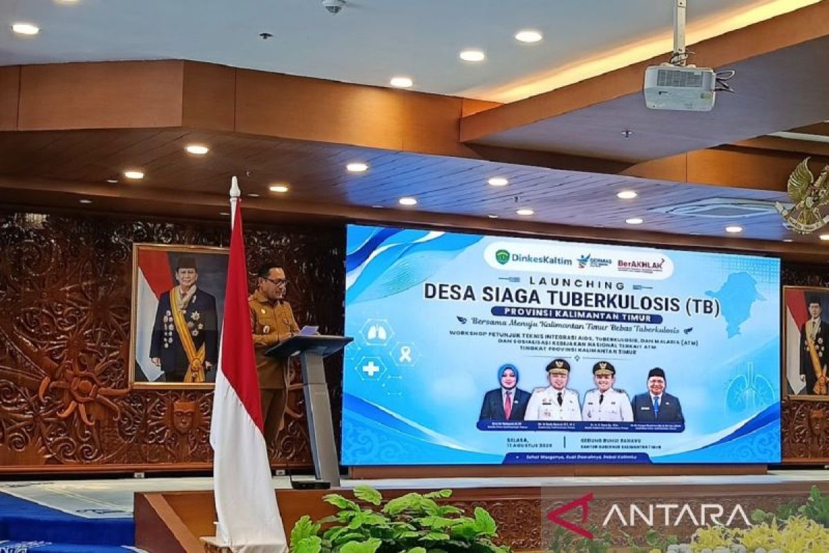 74 Desa Siaga TBC di Kaltim Baru Terbentuk dari 1.038 Desa, Deteksi Dini Digencarkan Sampai Level RT