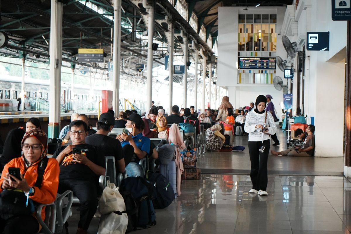 Libur Maulid Nabi 2026, KAI Daop 6 Yogyakarta Layani 38.266 Penumpang, Stasiun Yogyakarta Jadi Titik Tersibuk