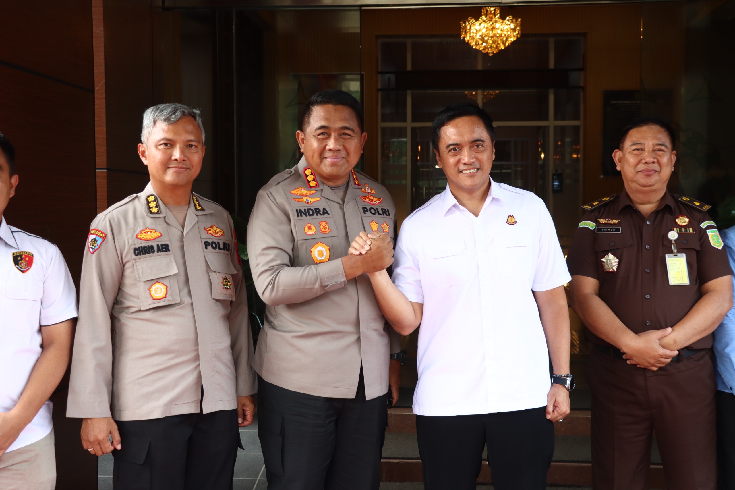 Kapolresta Tangerang dan Kajari Kabupaten Tangerang Perkuat Sinergi Penegakan Hukum Lewat Silaturahmi
