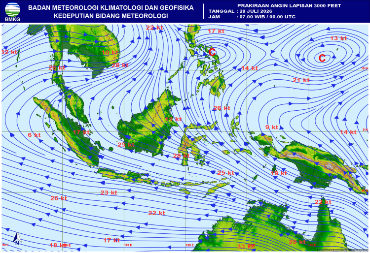 El Nino Kuat Landa Maluku Utara, BMKG Peringatkan Potensi Kekeringan, Karhutla, dan Angin Kencang