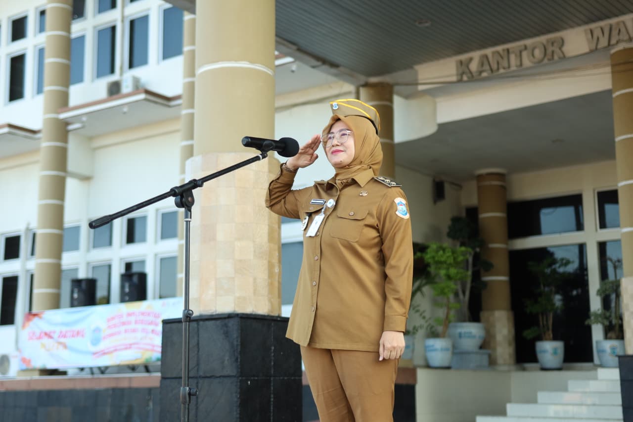 Wakil Wali Kota Pangkalpinang Tegur ASN yang Terlambat Apel Gabungan, Tekankan Disiplin Waktu dan Integritas