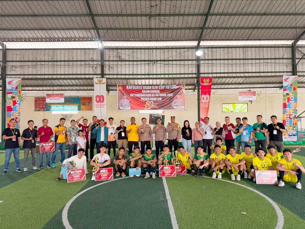 KONI Ogan Ilir Juara Kapolres Cup 2026, Kalahkan KSMI 9-6 di Final Hari Bhayangkara ke-80