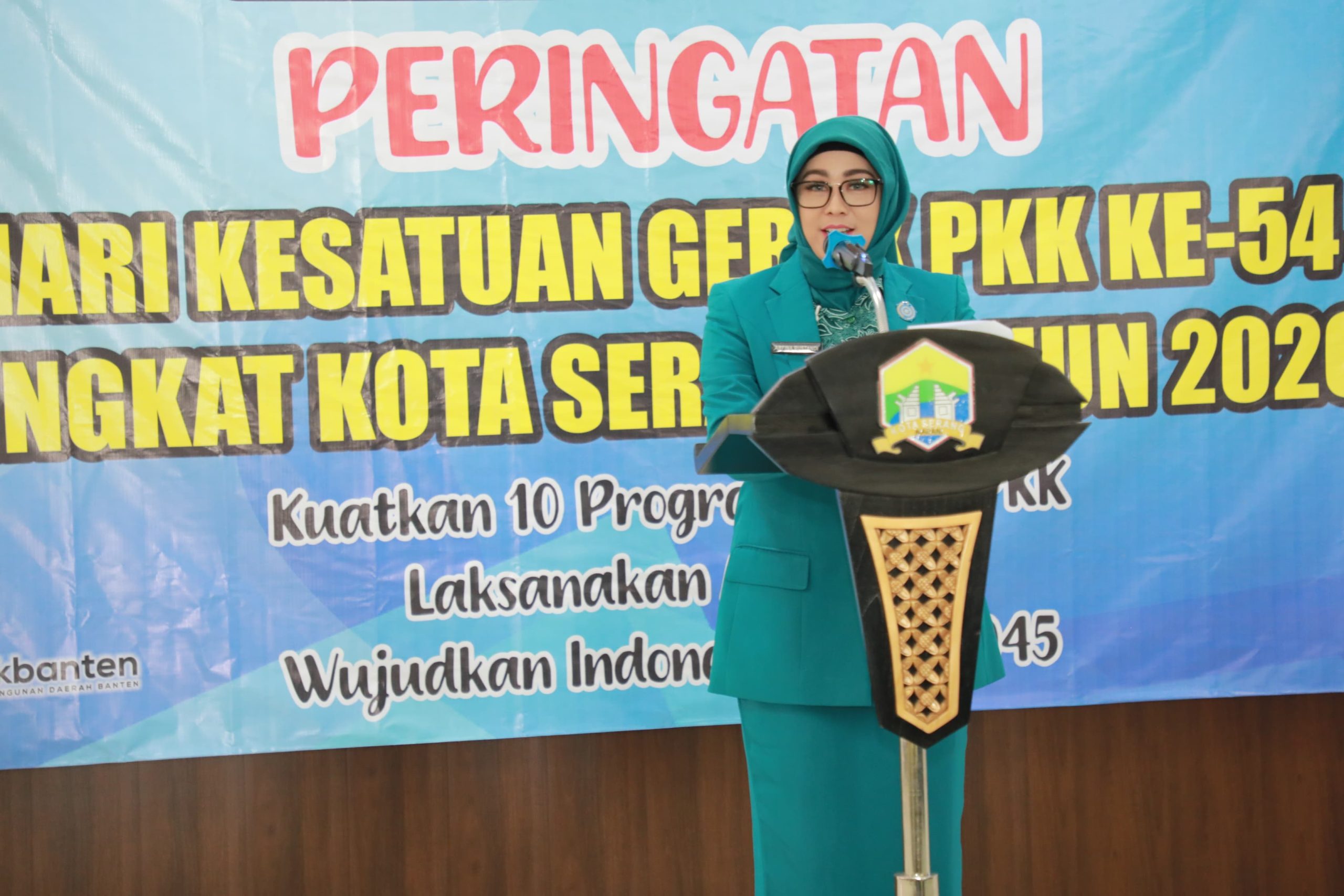 54 Tahun HKG PKK, Ketua TP PKK Kota Serang Arfina Rustandi Fokus pada Program Kerakyatan dan Santunan Anak Yatim