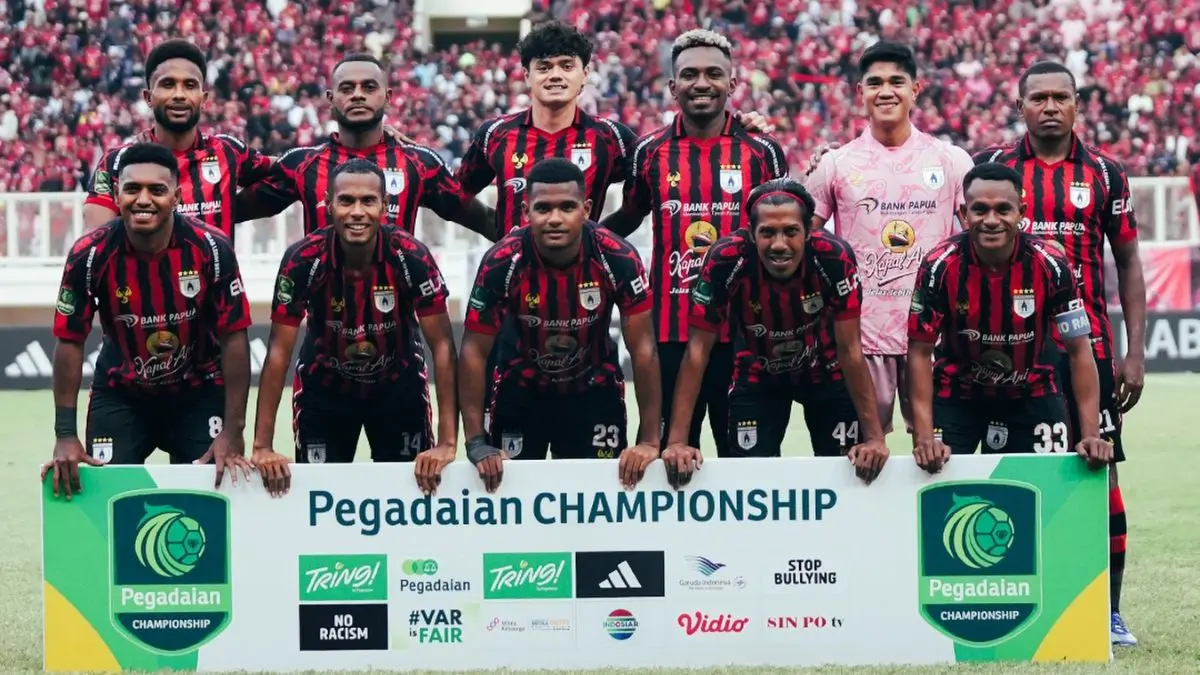 Sanksi Tanpa Penonton Persipura Jayapura Dipangkas Jadi Satu Putaran, Denda Rp200 Juta Tetap Berlaku