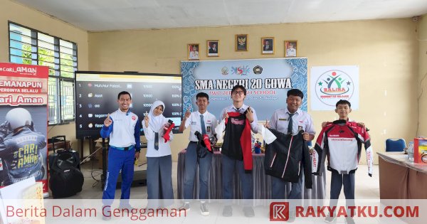 Astra Motor Sulsel Gandeng Polres Gowa Edukasi 40 Pelajar SMAN 20, Tekan Risiko Kecelakaan Usia Muda