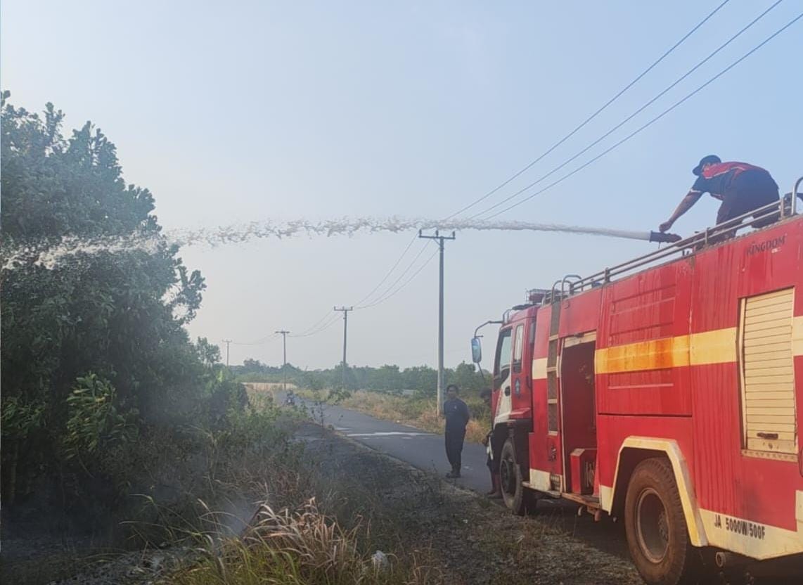 Antisipasi Kebakaran Hutan dan Lahan, Damkar Bangka Siagakan 15 Personel dan Perkuat 81 Redkar hingga Srikandi Damkar