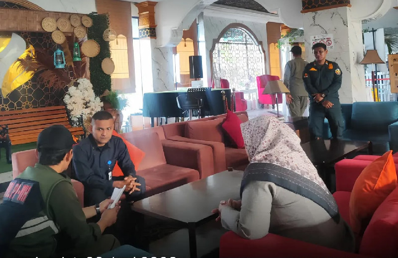 Satpol PP WH Banda Aceh Datangi Hermes Palace Hotel, Minta Pengawasan Syariat Diperketat