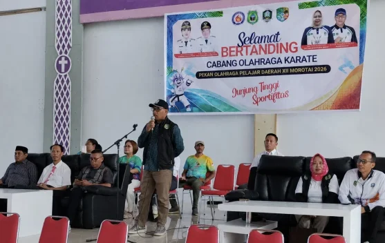 50 Atlet Karate dari 7 Kontingen Bertanding di POPDA XII Malut, Morotai Jadi Tuan Rumah