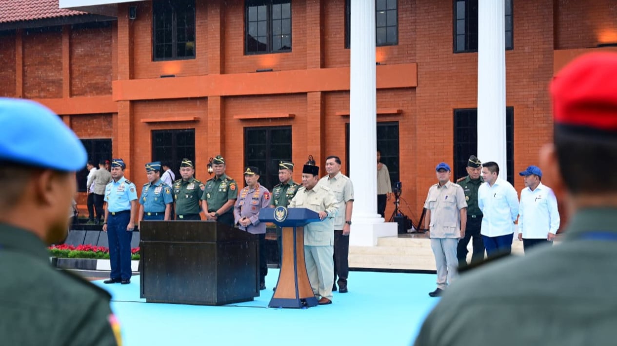Presiden Prabowo Resmikan Museum dan Perpustakaan Seskoad yang Baru di Bandung, 42 Ribu Buku Tersedia