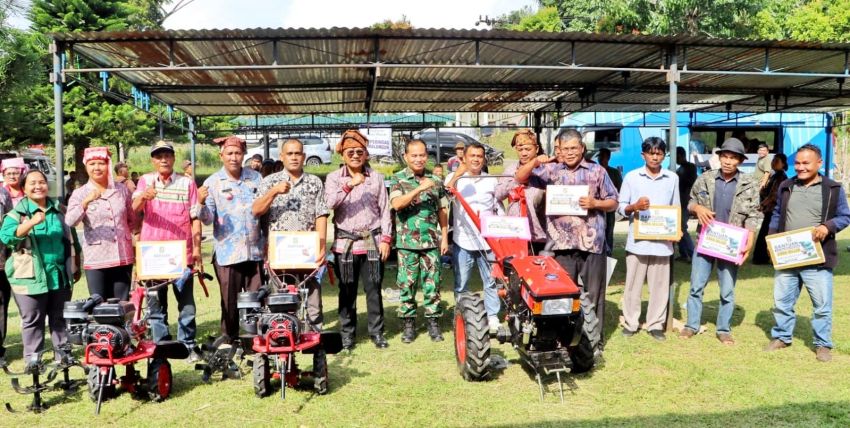 Bupati Simalungun Anton Saragih Luncurkan Program Prioritas di Raya, Anggaran Jalan dan Pertanian Tembus Puluhan Miliar Rupiah