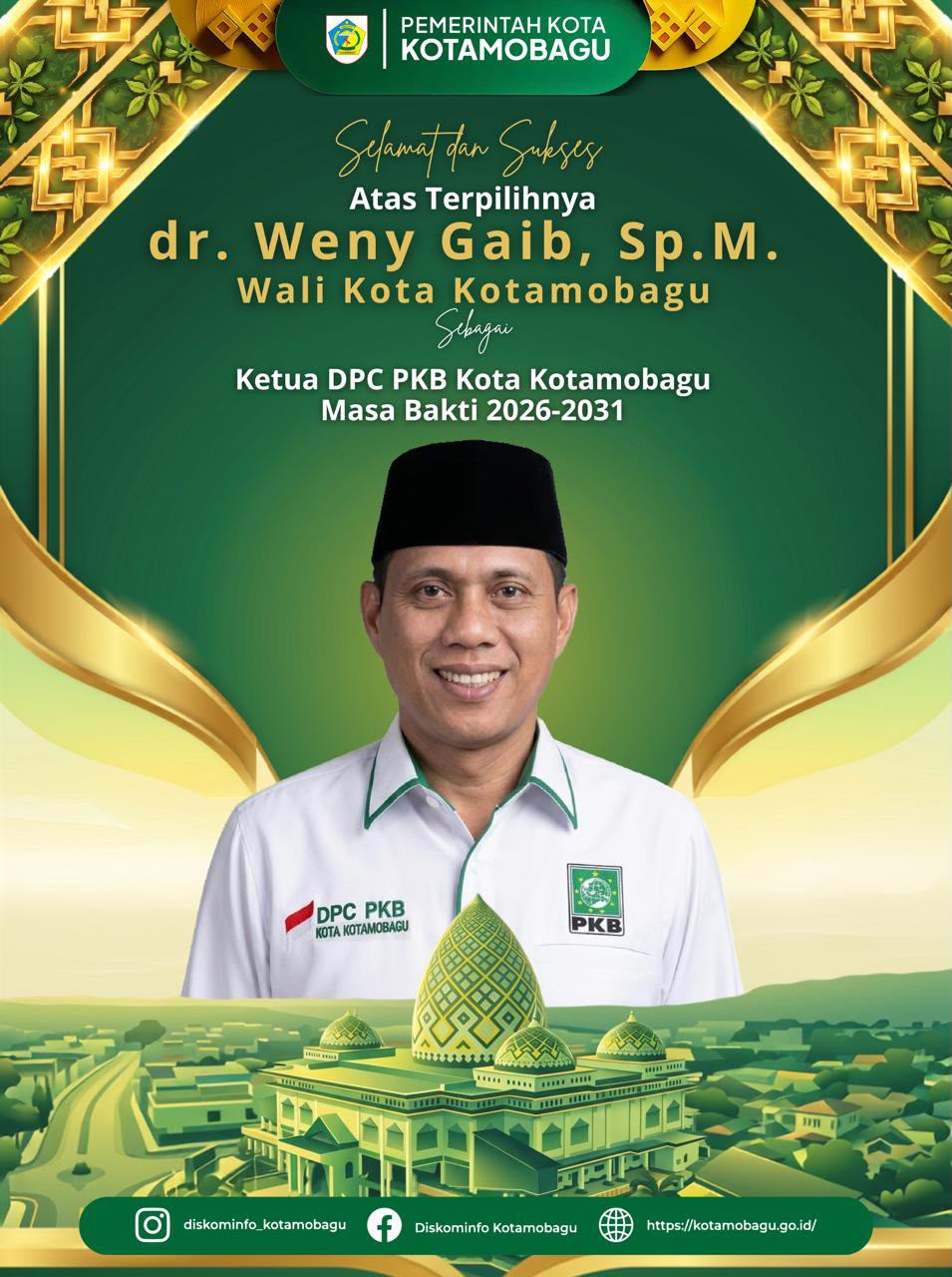 Weny Gaib Resmi Pimpin DPC PKB Kotamobagu 2026–2031, DPP Targetkan Konsolidasi Kader dan Ekspansi Politik