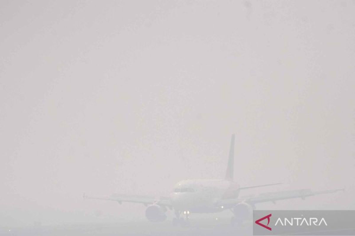 Kabut Asap Turunkan Jarak Pandang 700 Meter di Bandara SMB II Palembang, 4 Penerbangan Tertunda Mendarat