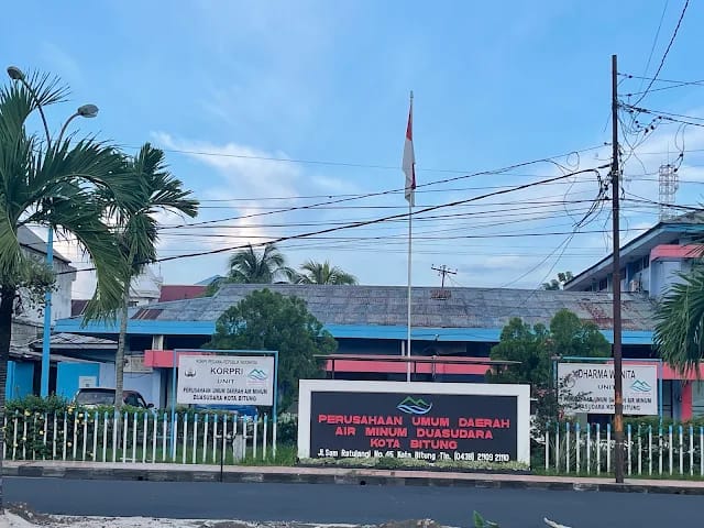 Pipa PDAM Duasudara Bitung Bocor, Distribusi Air ke 8 Wilayah Terganggu Total