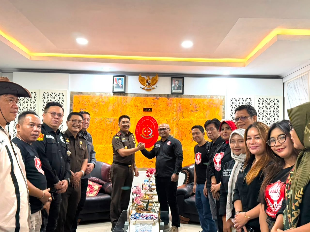 Kajati Bengkulu Terima Audiensi AMJ, Perkuat Sinergi Keterbukaan Informasi Publik dan Literasi Hukum