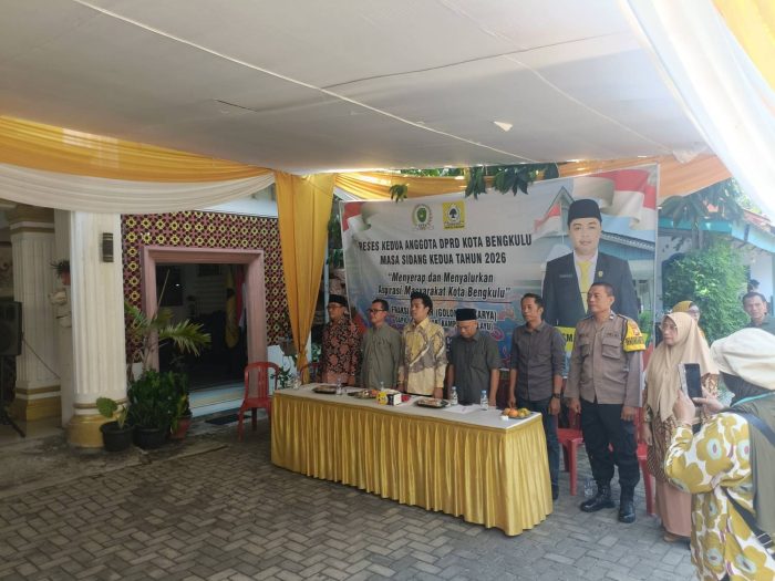 Reses di Pagar Dewa, Anggota DPRD Kota Bengkulu Kharisma Dwi Saputra Terima Aduan Zonasi Sekolah dan Dugaan Limbah PT Gudang Garam