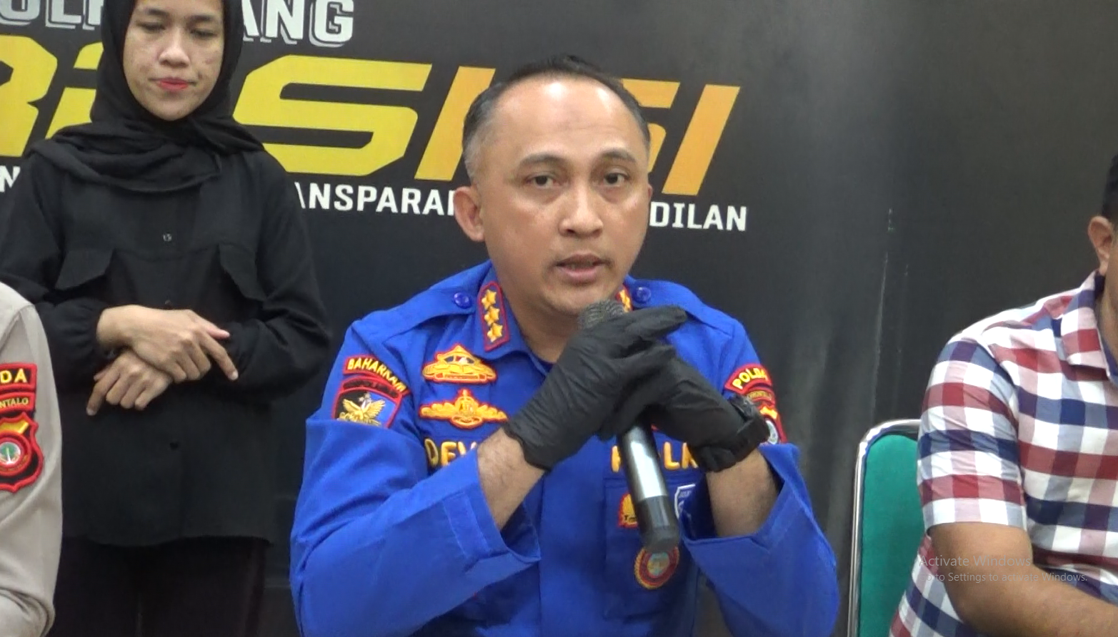 Polairud Polda Gorontalo Sita 5,75 Ton Sianida Ilegal di Perairan