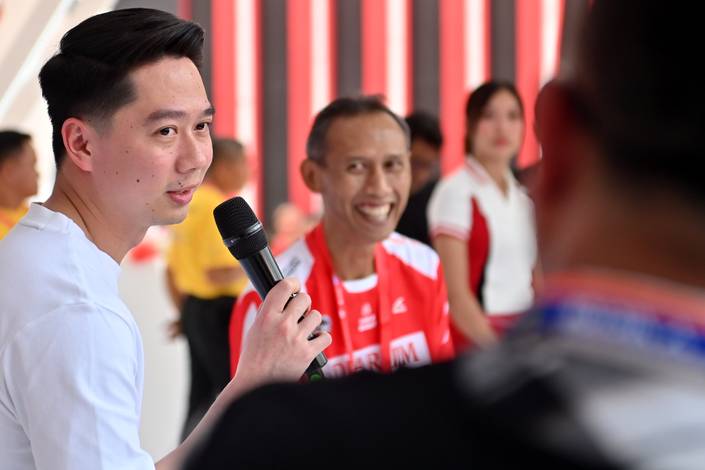 PB Djarum Gelar Audisi Bulu Tangkis di Makassar, Kevin Sanjaya Berbagi Pengalaman ke Atlet Muda