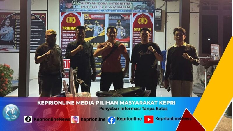 Pria di Karimun Nekat Curi 19 Kusen Aluminium dari Rumah Kosong di Siang Bolong, Diamuk Warga