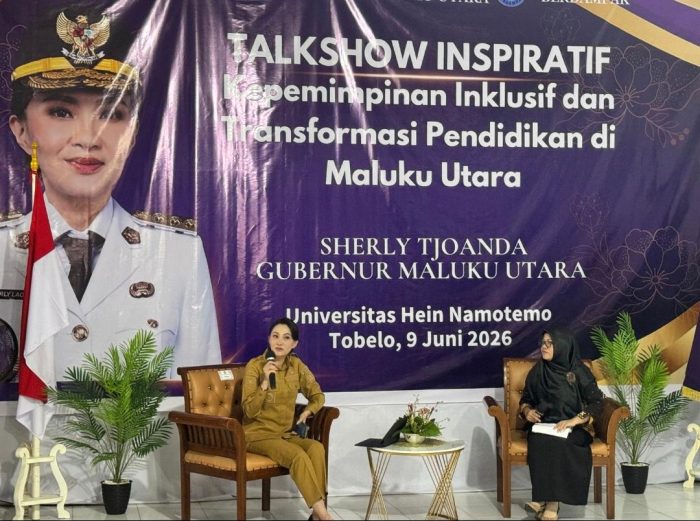 Gubernur Maluku Utara Sherly Laos Dorong Mahasiswa Unhena di Tobelo Kuasai AI dan Bangun Karakter Hadapi Dunia Kerja