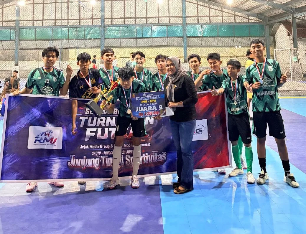 Turnamen Futsal Perdana Kolaborasi JMG dan RMI di Padang, 10 Tim Umum dan 8 Tim U-16 Bertanding Sengit