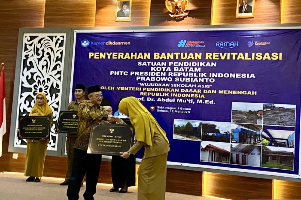 107 Sekolah di Kepri Terima Bantuan Revitalisasi Rp97 Miliar pada 2026, Prioritas untuk Daerah 3T dan Rusak Berat