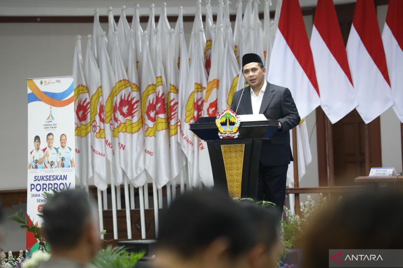 Porprov Jateng XVII Diikuti 7.990 Atlet, Taj Yasin Sebut Ajang Pembinaan Menuju PON 2028