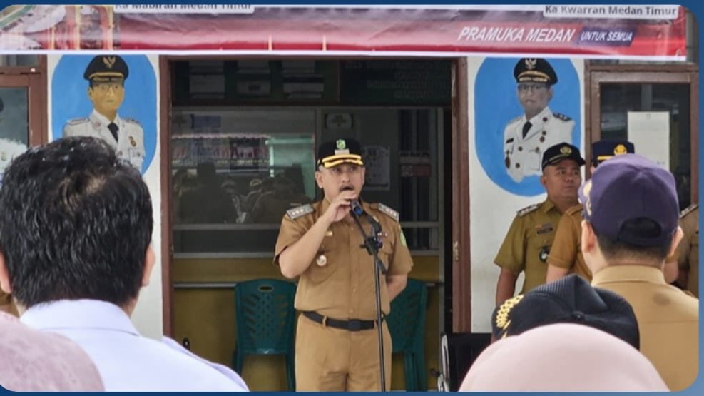 Camat Medan Timur Dibebastugaskan Sementara, Wali Kota Tindak Lanjuti Temuan Inspektorat