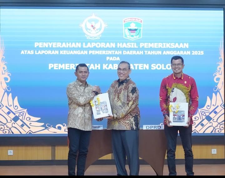Pemkab Solok Kembali Raih Opini WTP dari BPK untuk Ke-9 Kalinya Berturut-turut, Bukti Tata Kelola Keuangan Daerah yang Akuntabel