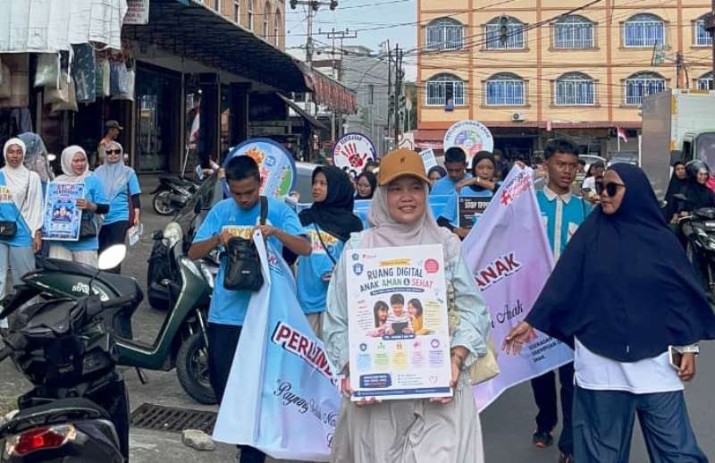 Forum Anak Bintan Gelar Long March dan Deklarasi Anti Kekerasan di Kijang, Warga Diminta Tak Diam Saat Lihat Perundungan
