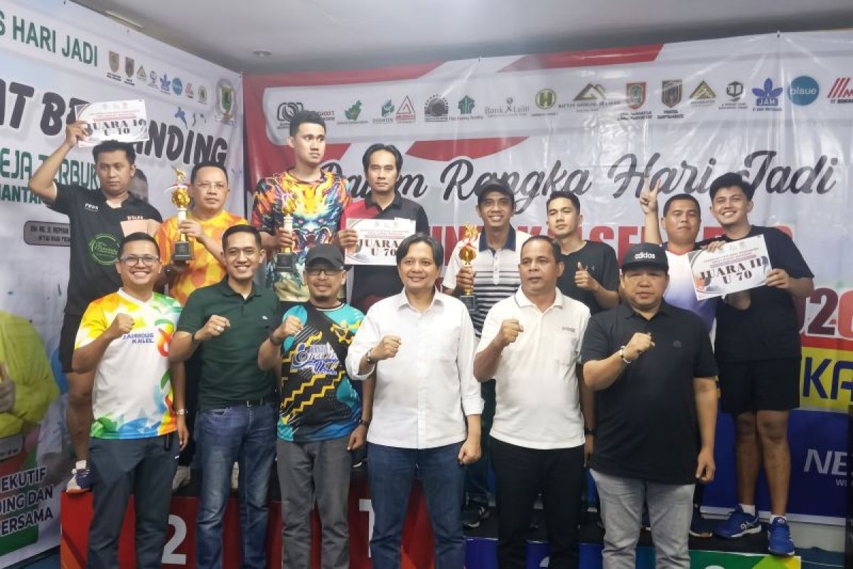 Turnamen Tenis Meja DPRD Kalsel 2026 Sukses, Bank Kalsel Sorot Pembinaan Atlet Muda Usai Final di Banjarmasin