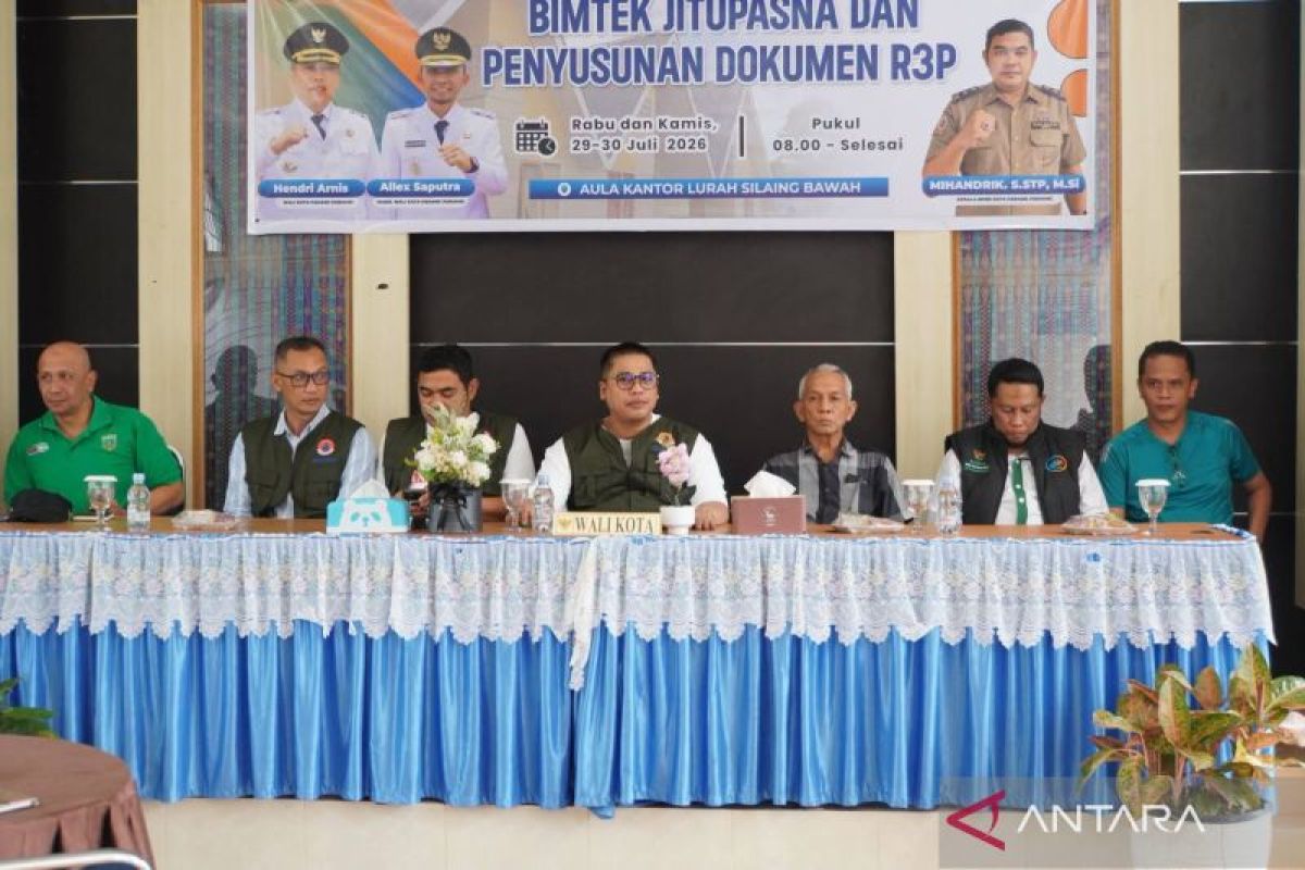 Pemkot Padang Panjang Gelar Bimtek Jitupasna dan R3P untuk Perkuat Kesiapsiagaan Pascabencana