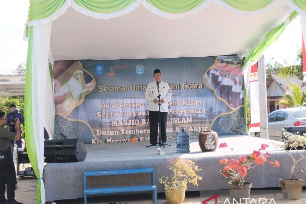 Pemprov Kepulauan Bangka Belitung Lestarikan Tradisi Rebo Kasan Air Anyir, Gubernur Sebut Wujud Syukur dan Gotong Royong