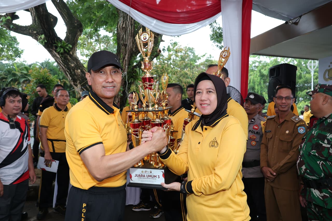 Polres Landak Borong Empat Penghargaan Ketahanan Pangan di Hari Bhayangkara ke-80, Bukti Sinergi dengan Masyarakat