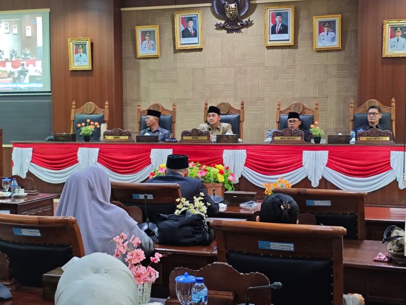 DPRD Kepulauan Anambas Sepakati KUA-PPAS APBD 2027, 19 dari 20 Anggota Hadir dalam Paripurna