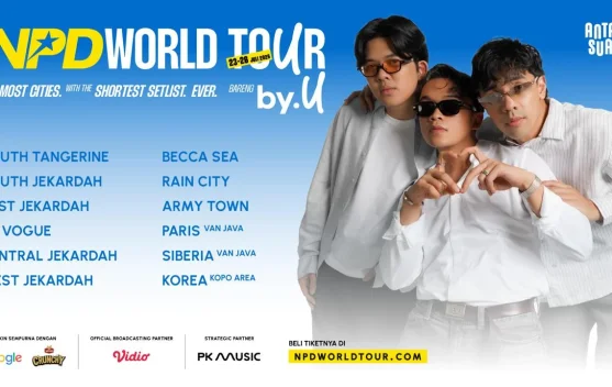 NPD World Tour Singgahi Bandung Raya, 13 Kota Dijelajahi dengan Konsep Tur Musik Interaktif dan Siaran Langsung
