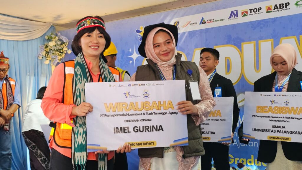79 Siswa SMK Maharati Kapuas Lulus, PAMA Targetkan Serapan Kerja Lewat Konsep BMW