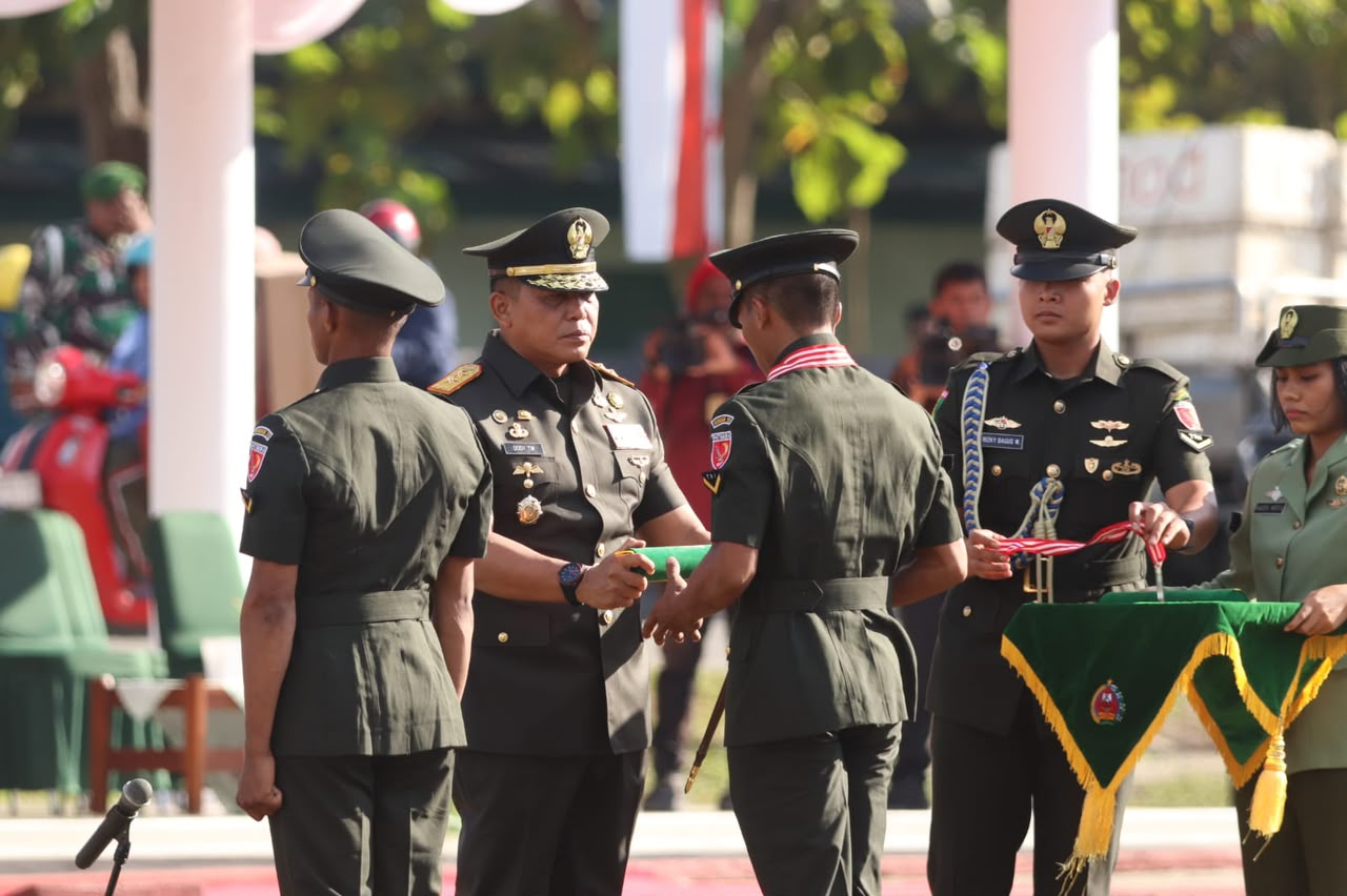 175 Bintara Infanteri TNI AD Dilantik di Ambon, Pangdam Pattimura Ingatkan Dua Pilihan Hidup Prajurit