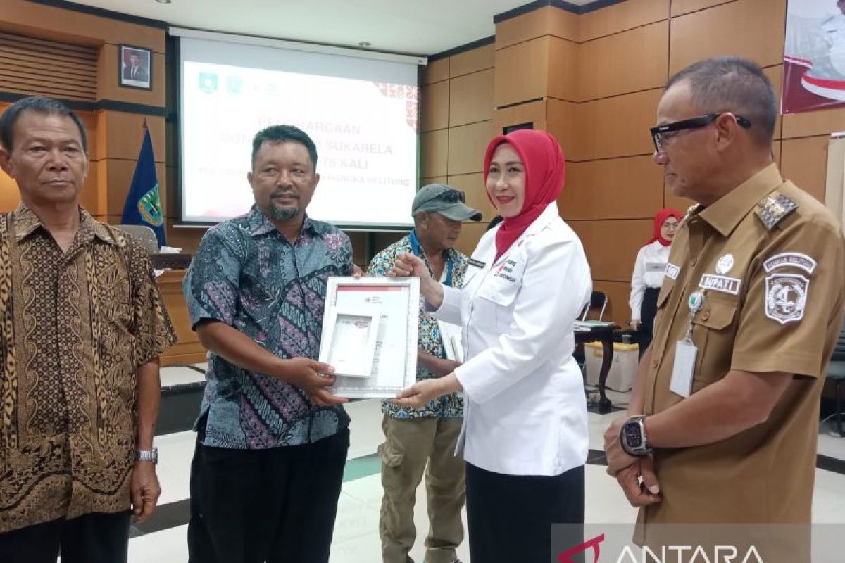PMI Belitung Bangun Bank Darah Berbasis Desa, Targetkan Seluruh Desa Miliki Pendonor Aktif untuk Darurat Medis