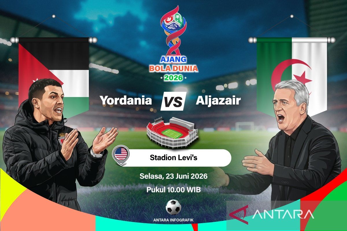 Timnas Aljazair Petik Kemenangan Perdana di Piala Dunia 2026 Usai Taklukkan Yordania 2-1