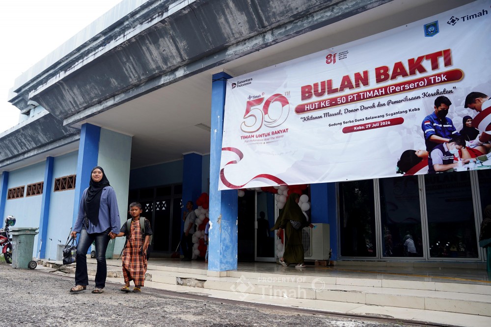 108 Anak di Bangka Tengah Ikuti Khitanan Massal, PT TIMAH Lanjutkan Bulan Bakti HUT ke-50