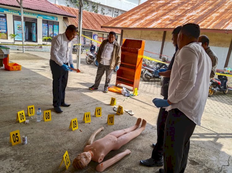 Enam Polsek di TTS Ikuti Lomba Olah TKP Jelang Hari Bhayangkara ke-80, 12 dari 14 Polsek Sudah Bertanding