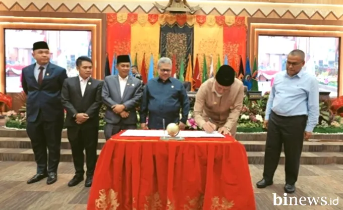 Pemprov Sumbar dan DPRD Sepakati KUA-PPAS 2027, Belanja Daerah Capai Rp5,97 Triliun
