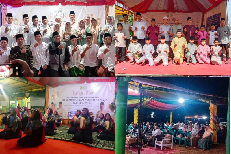 Syi’ar Muharram Masjid Aswaja di Tanjungpinang: Lomba Azan hingga Tabligh Akbar Gaungkan Semangat Memakmurkan Masjid
