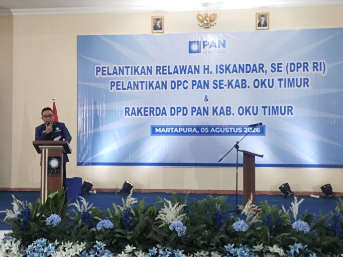 PAN OKU Timur Targetkan 2.100 Relawan di Setiap TPS untuk Pilkada, Fenus Antonius Sebut 23 Tahun Dinanti